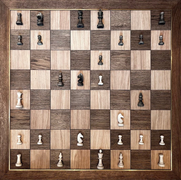 Vägghängt schackspel - klassiskt